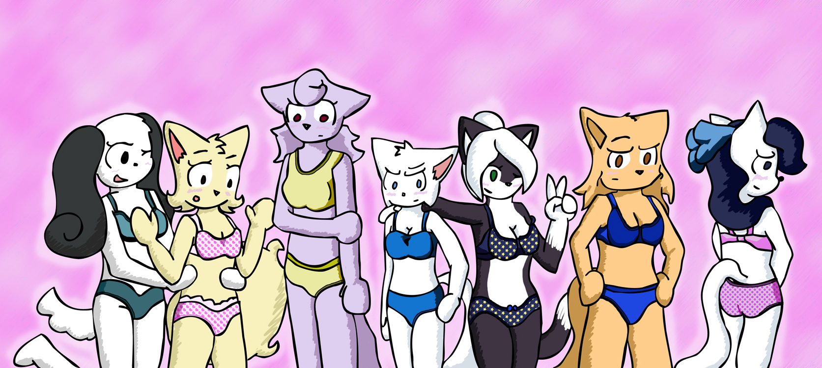 Candybooru image #4305, tagged with Daisy Jasmine Jessica Lucy Rachel Sandy SpaceMouse_(Artist) Sue